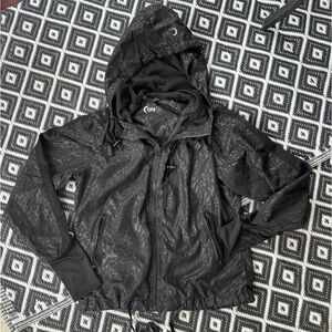 Zyia Bomber Leopard Print Jacket